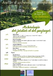 Archologie des jardins et paysages 18 mars 2017